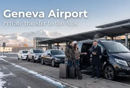Mercedes VTC Grenoble montagnes alpines luxe
